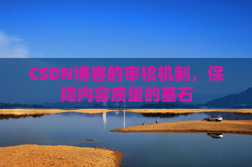 CSDN博客的审核机制，保障内容质量的基石